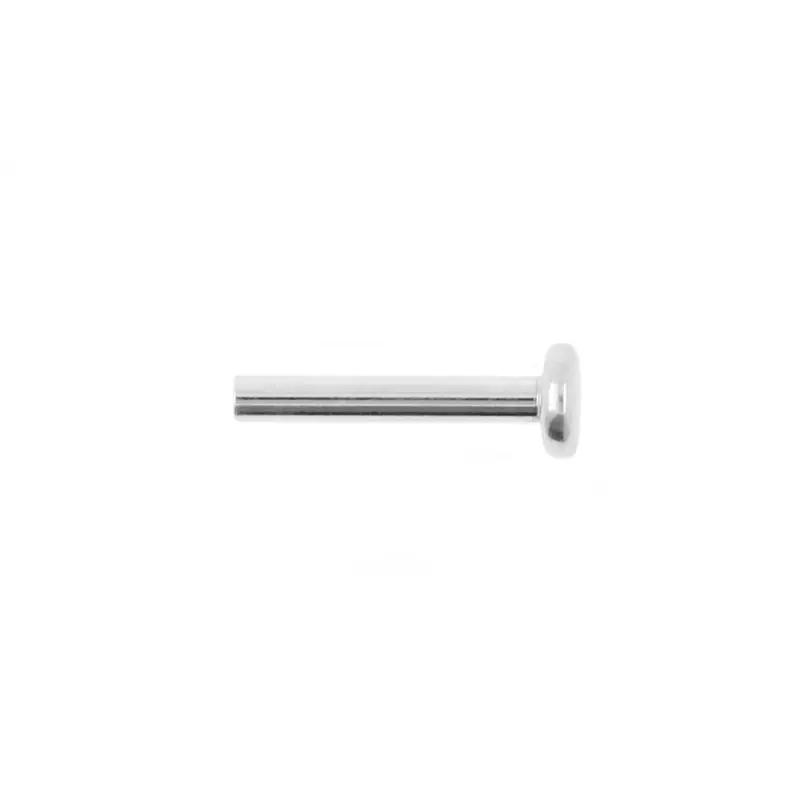 18 Karaats Witgouden Labret Stud