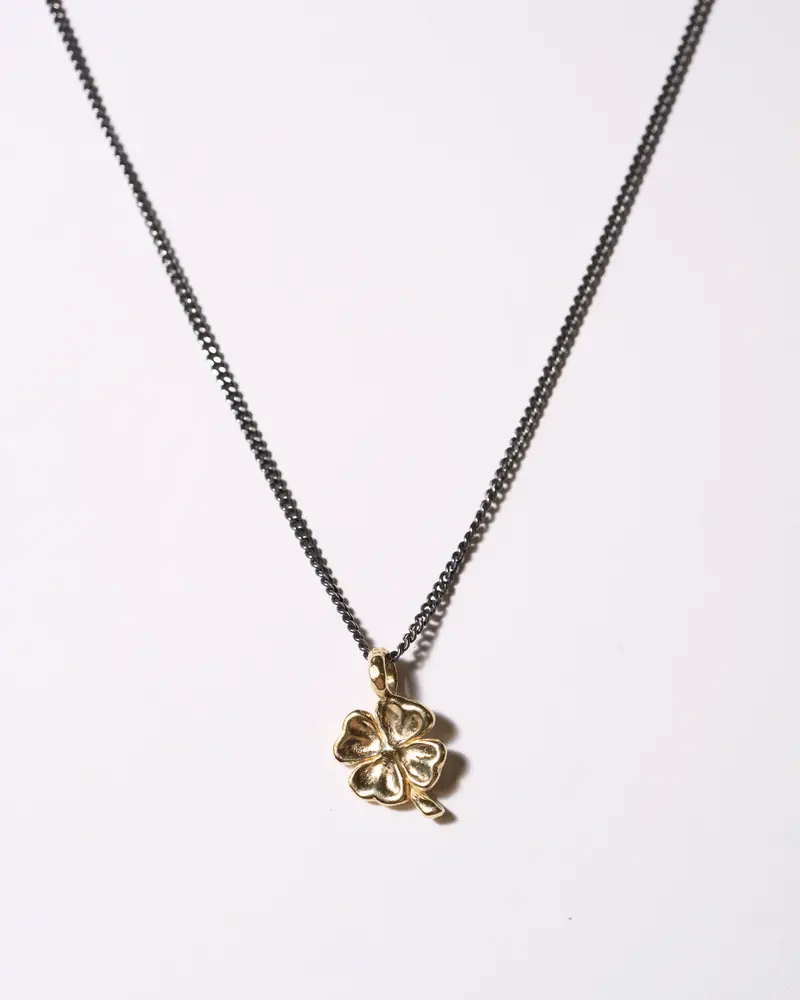 4-leaf clover hanger in 9 karaat