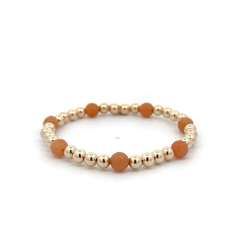 Angel 7 orange soft gold coloured