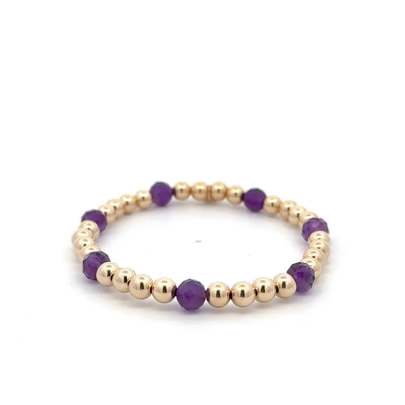 Angel 7 purple gold coloured