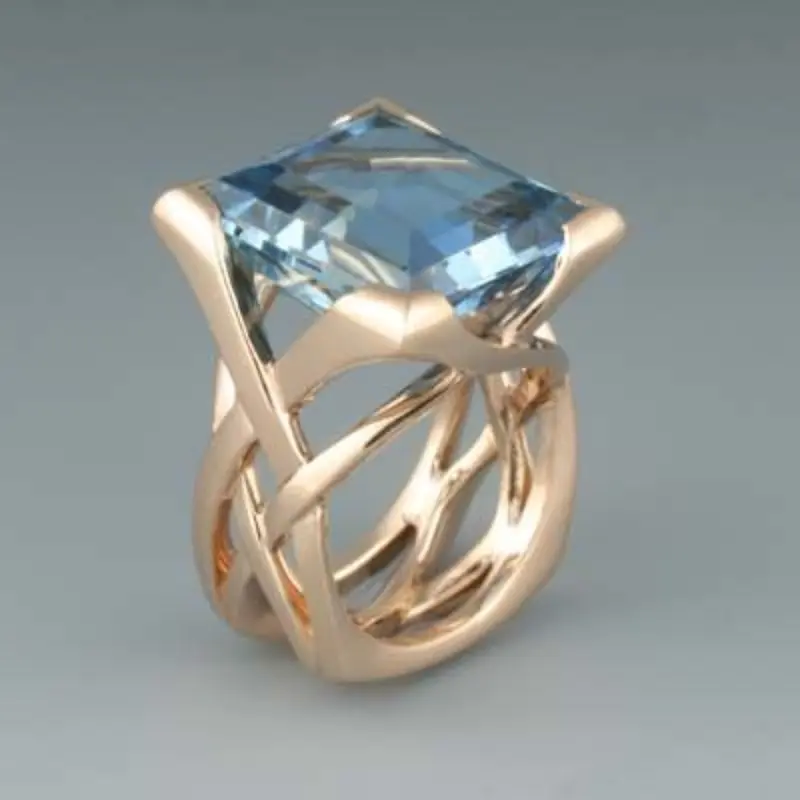 Anillo de esmalte margarita