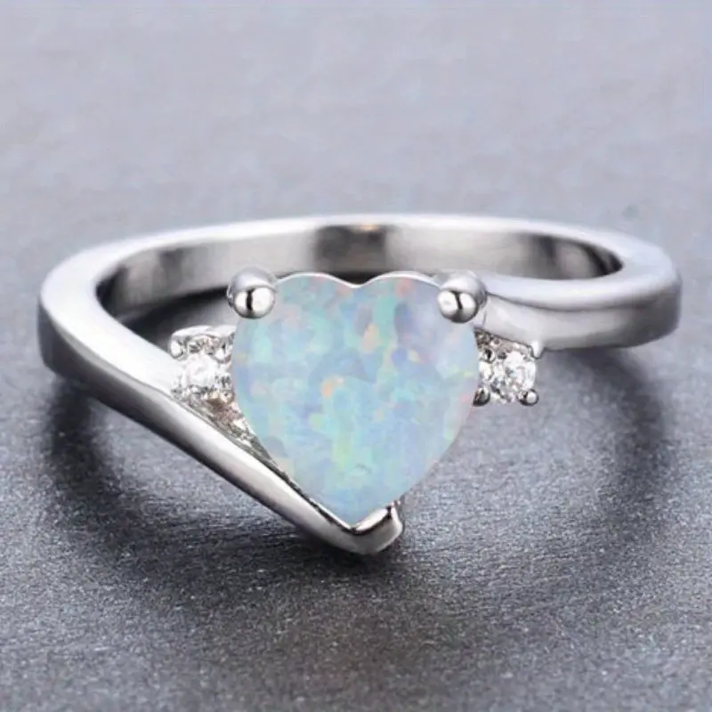 Anillo Stella con piedra lunar