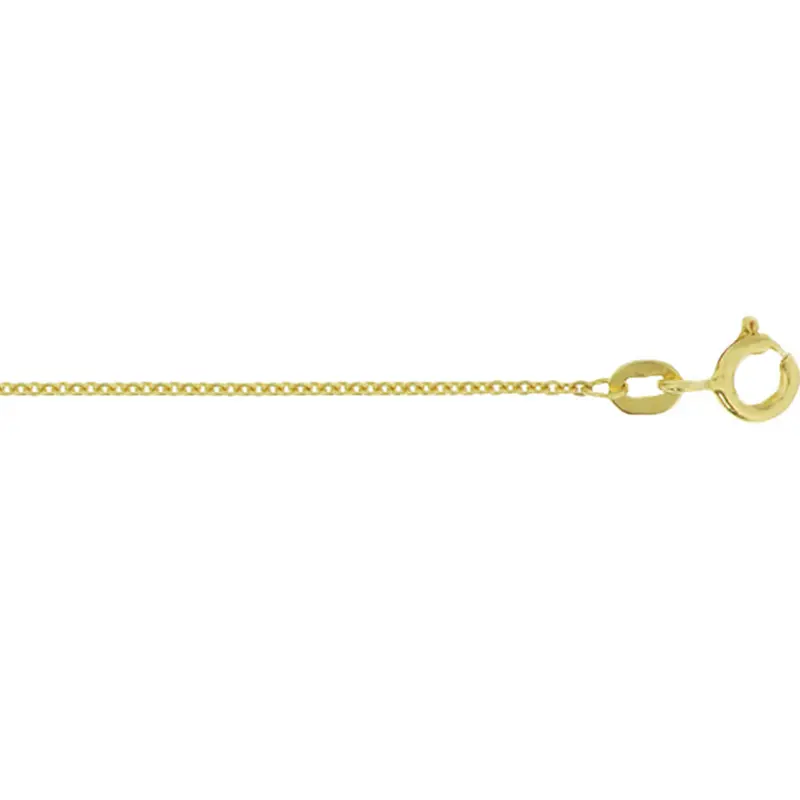 anker plat 1,2 mm 14K geelgoud
