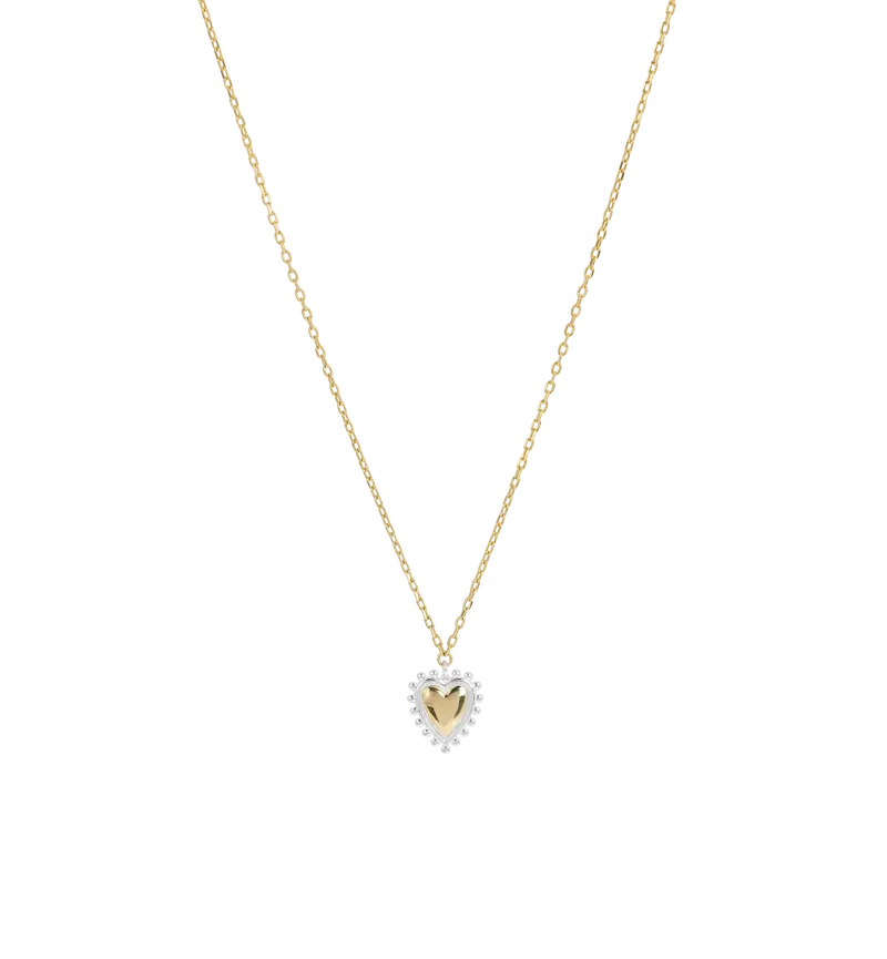 Anna + Nina Bravery Heart Ketting