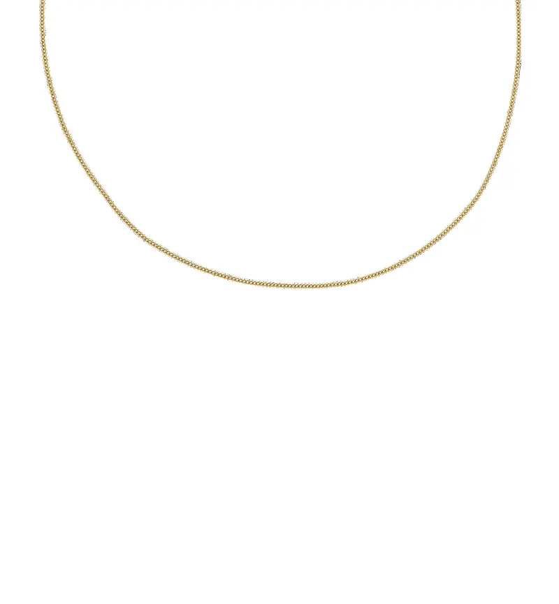 Anna + Nina Gourmet Plain Ketting