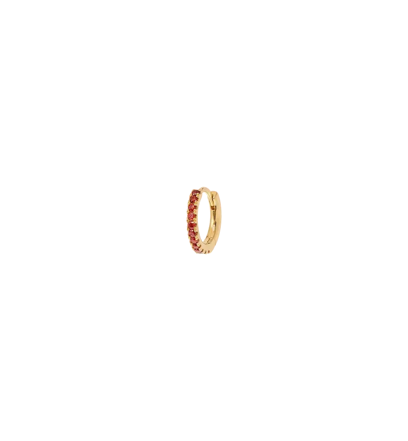 Anna + Nina Single Etna Ring Oorbel