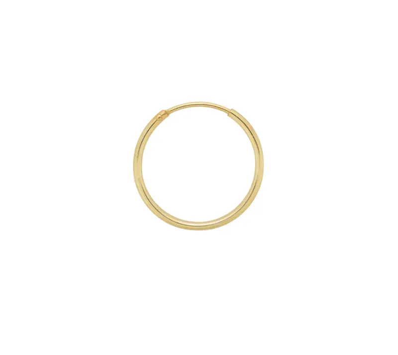 Anna + Nina Single Plain Ring Earring L