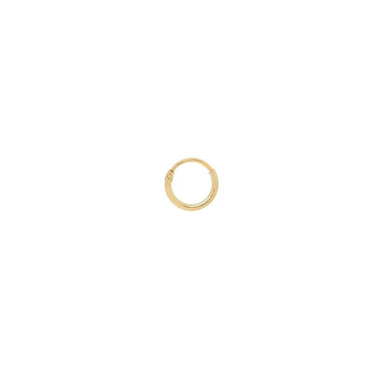 Anna + Nina Single Plain Ring Earring XS