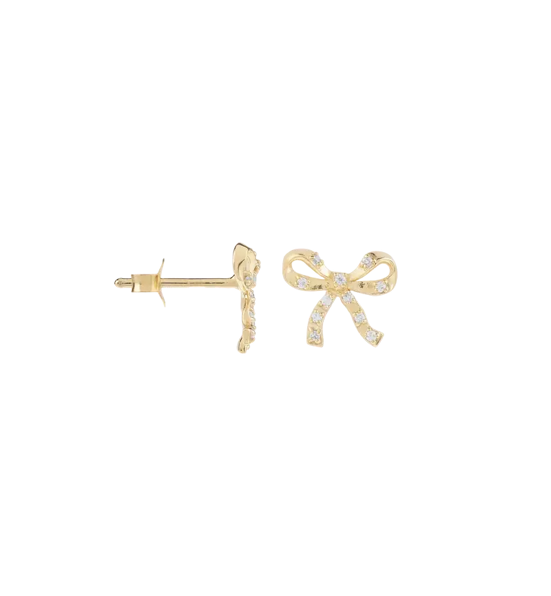 Anna + Nina Single Take a Bow Stud