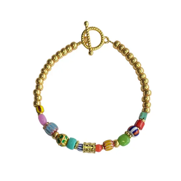Armband Chevron happy Gold