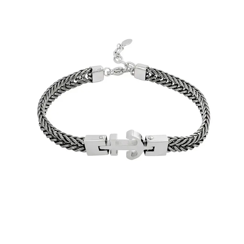 Armband heren ketting Anchor