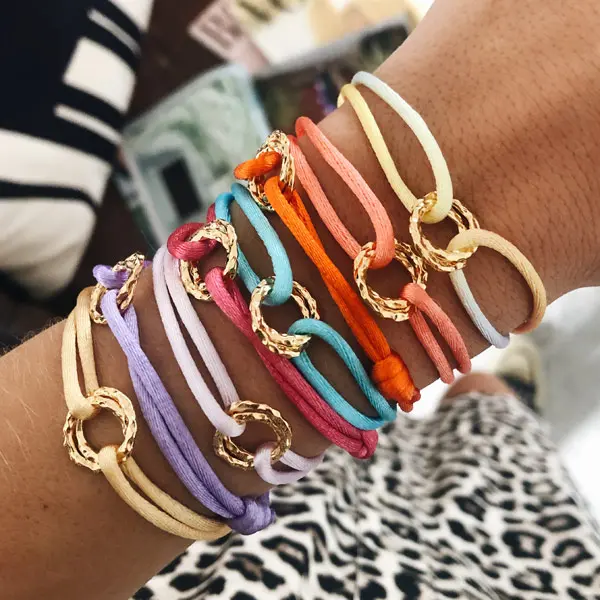 Armband Infinity satijnkoord