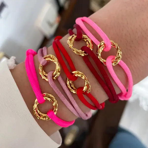 Armband Infinity satijnkoord