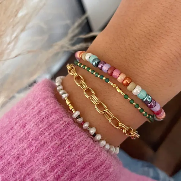 Armband Pastel Rainbow