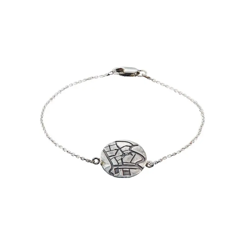 Armband plattergrond Haarlem groot
