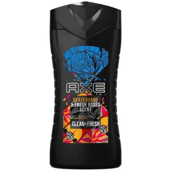 Axe showergel - Skateboard & Fresh rose