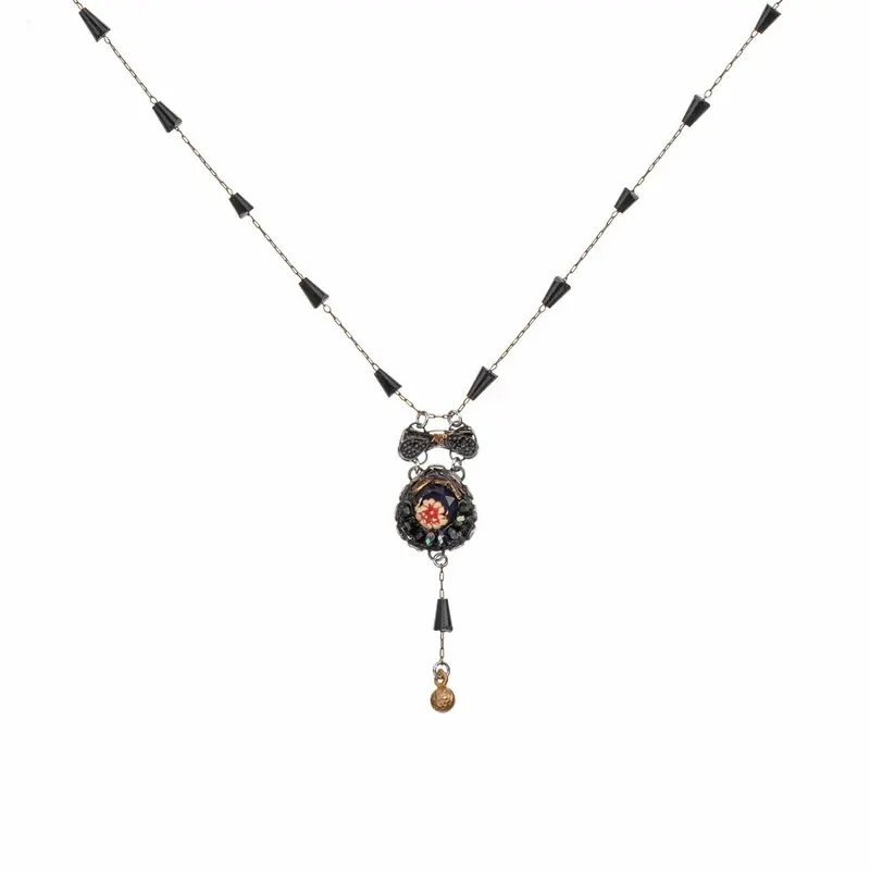 ayala bar ketting obsidian night ash