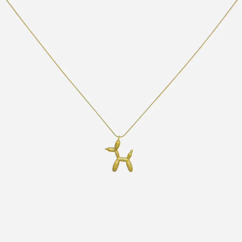 Balloon dog lange ketting