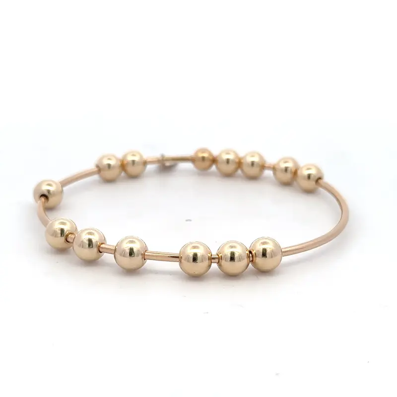 Bangle call me 7mm goldplated