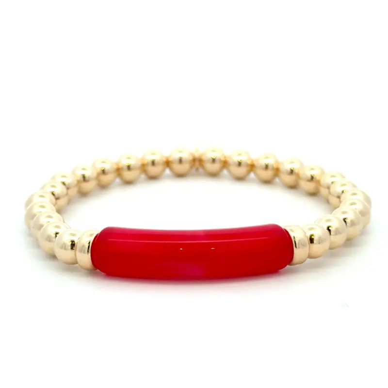 Bar one harmony fuchsia gold coloured