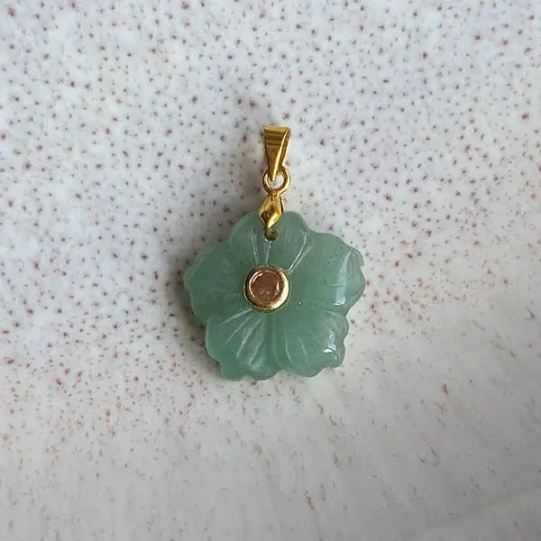 Bedel Bloem Groen jade