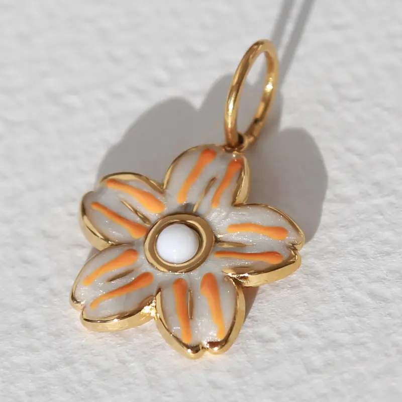 Bedel bloem oranje