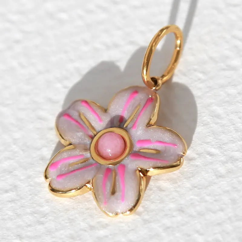 Bedel bloem roze