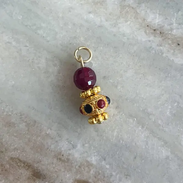 Bedel Bohemian Burgundy black