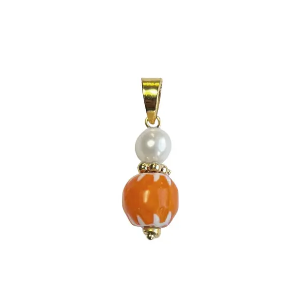 Bedel Parel wit Oranje chevron