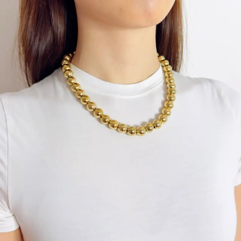 Big beads ketting