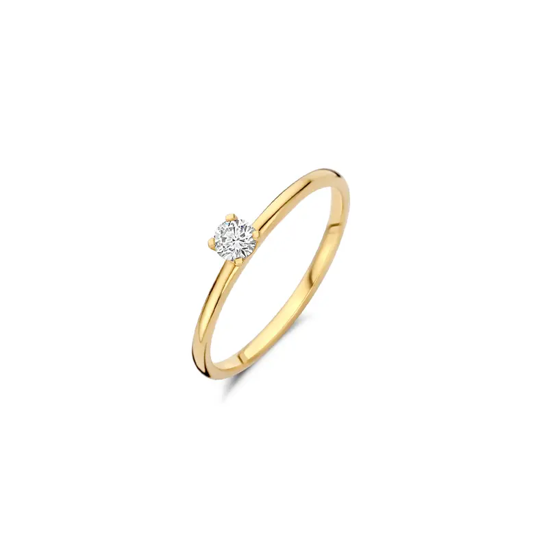 Blus Labgrown diamonds ring LG1027Y Goud