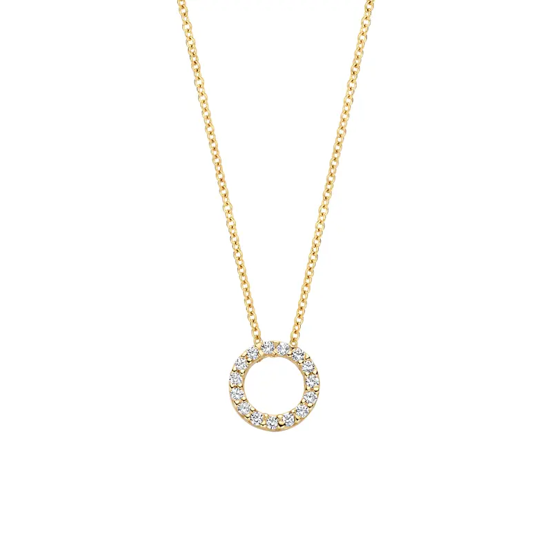 Blush Collier 3065YZI geelgoud