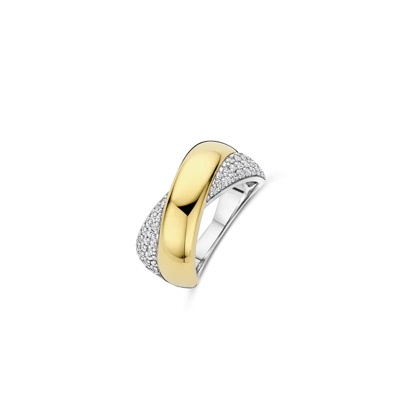 Bold Zirkonia Crossover Ring