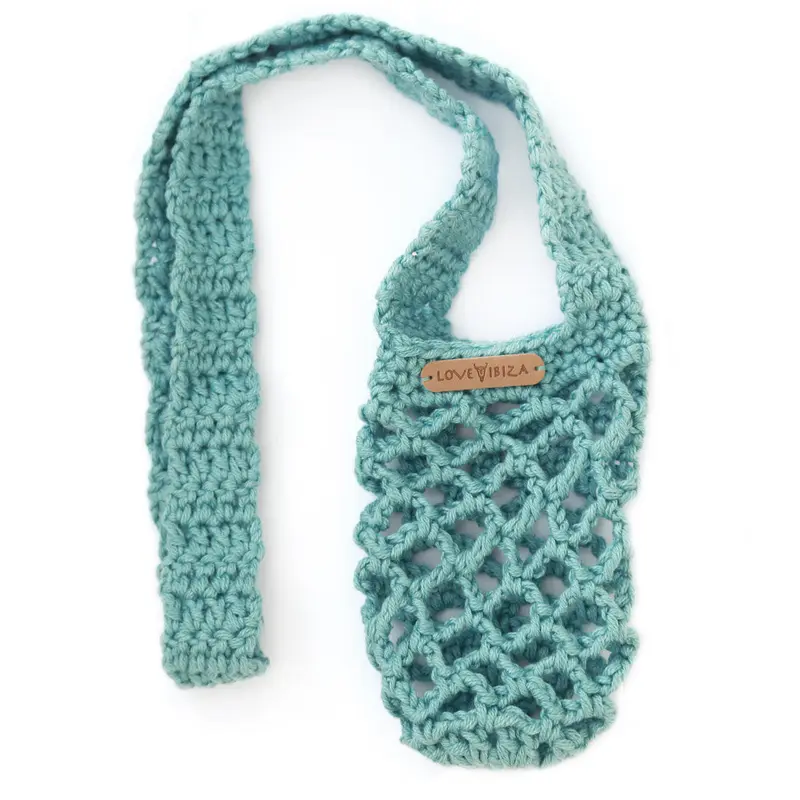 Bottle bag blue