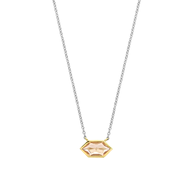 Champagne Gem Ketting