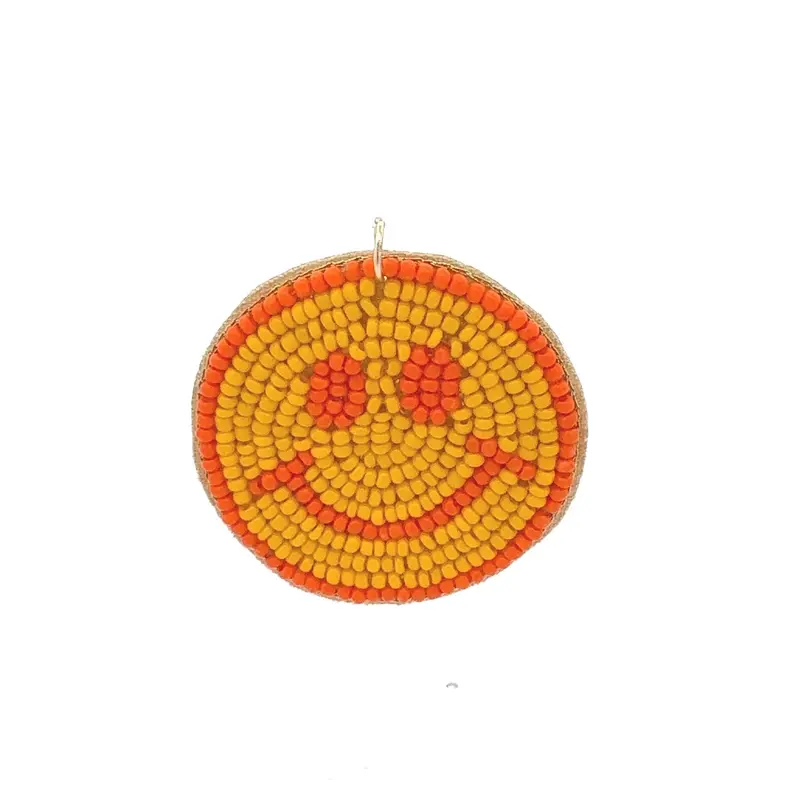 Charm happy smiley orange
