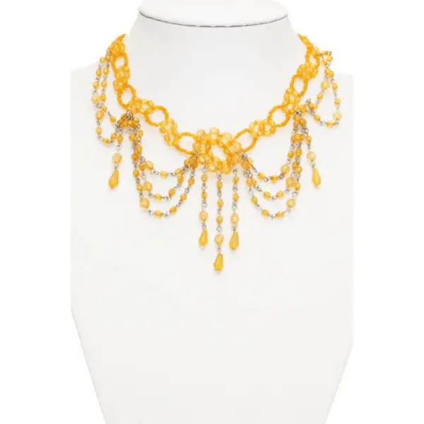 Choker barok - Oranje