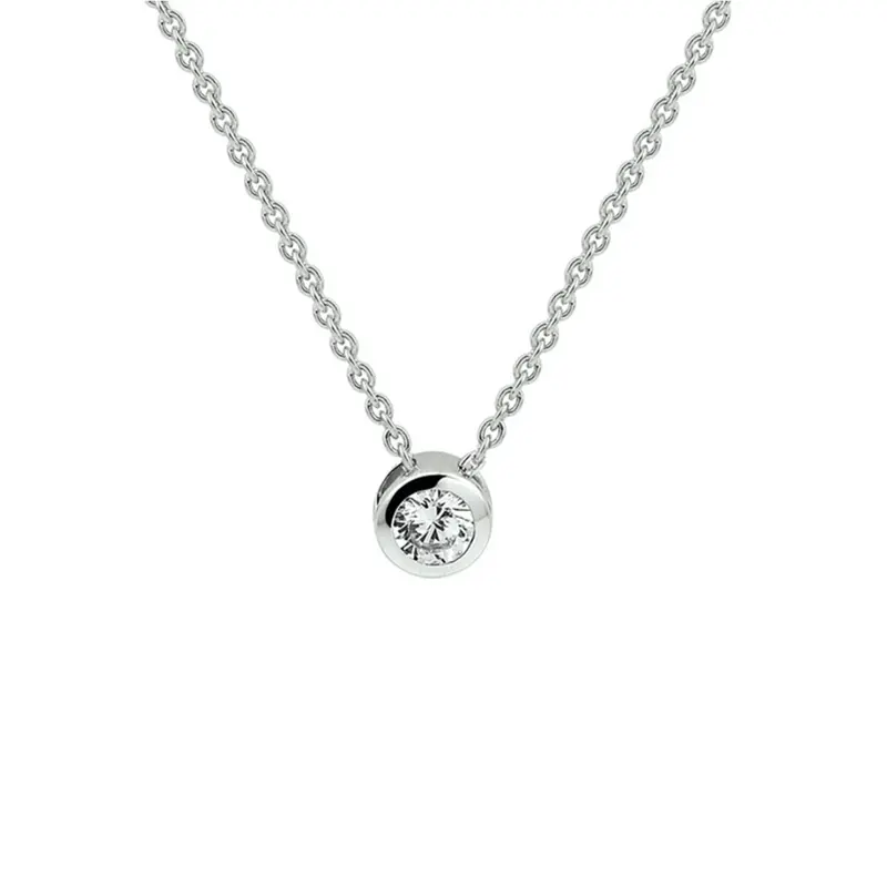 Collier Wit,zilver