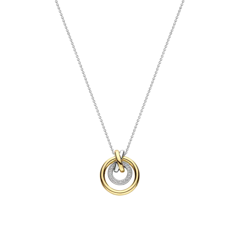 Contrast Crossover Cirkel Ketting