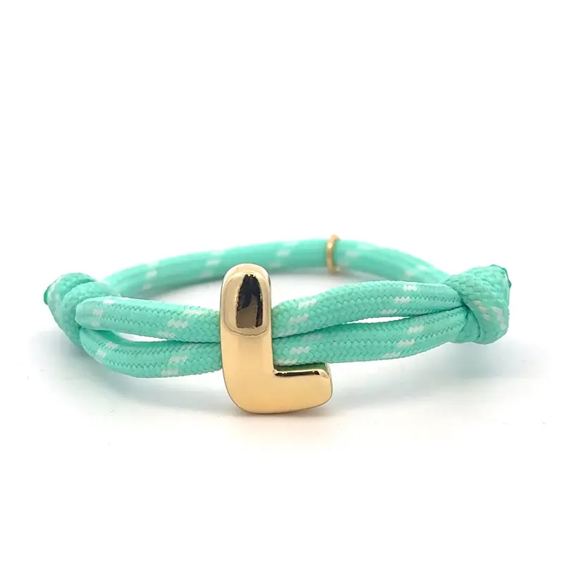 Cord azure goldplated