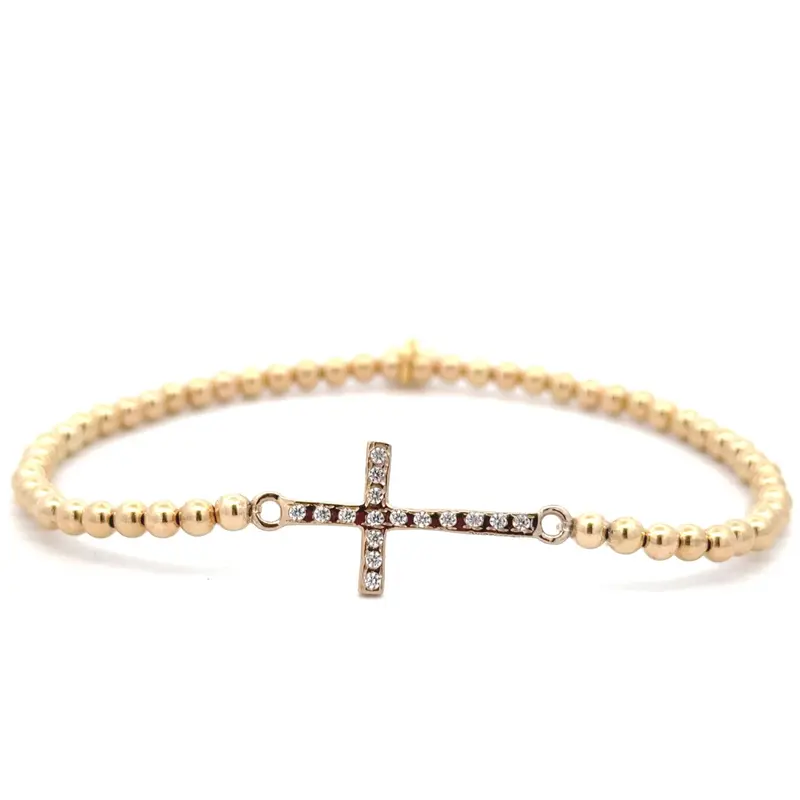 Cross cc petit gold coloured