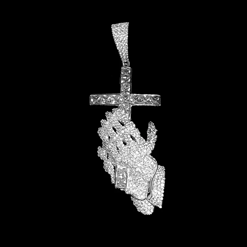 Cross Hand Pendant - Silver 925 PV2