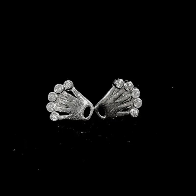 Crown Earrings - Silver 925
