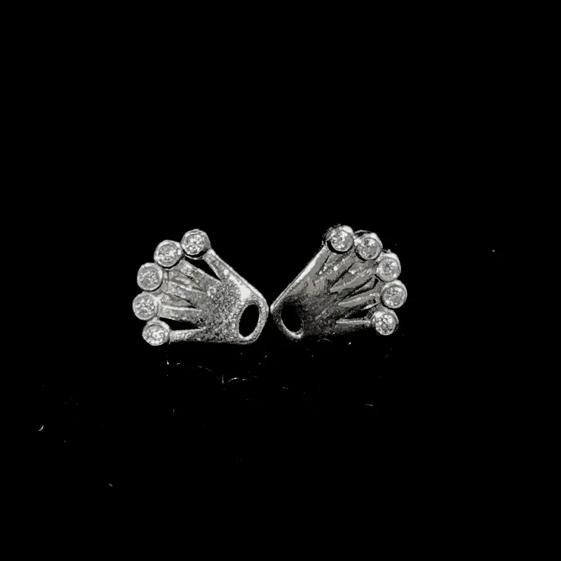 Crown Earrings - Silver 925