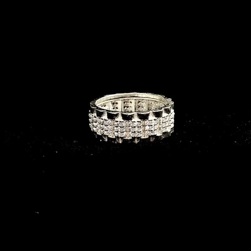 Crown Ice Ring - Silver 925