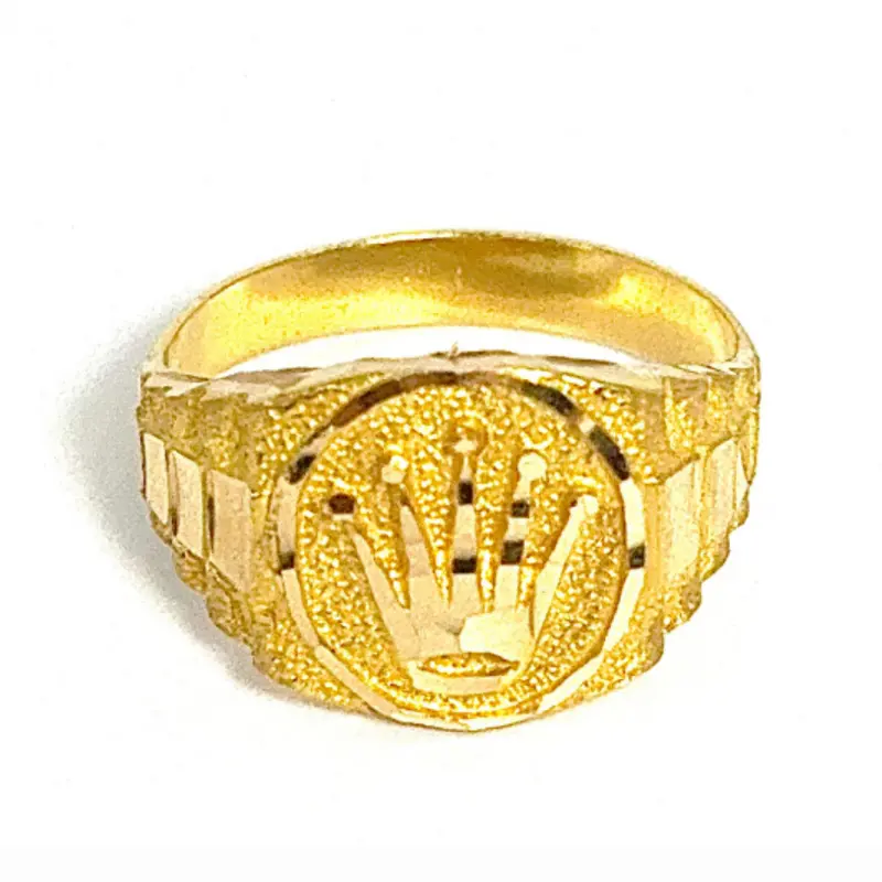 CROWN RING - 14K/18K Solid Gold