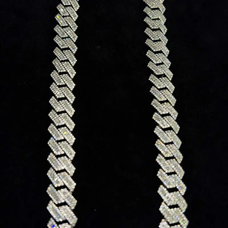 Cuban Link Chain - Silver 925 - 60cm / 12mm - 294