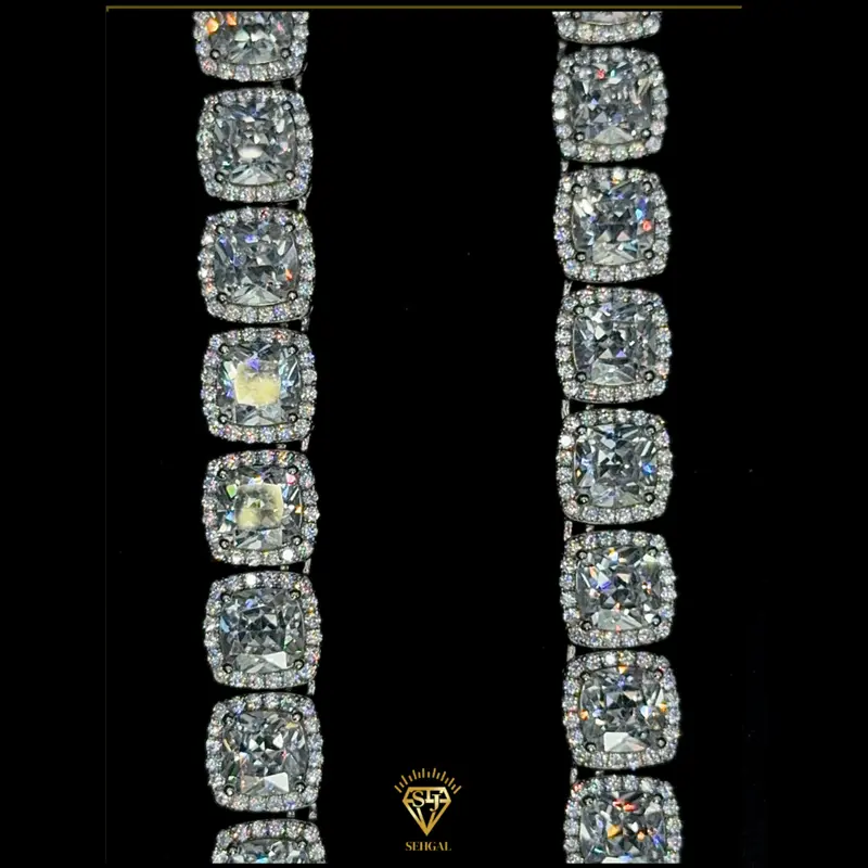 CUBE CHAIN - 10,2MM/60CM Silver 925