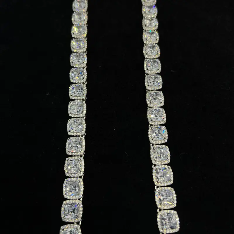 Cube Chain - Silver 925 - 60cm / 10mm - 292