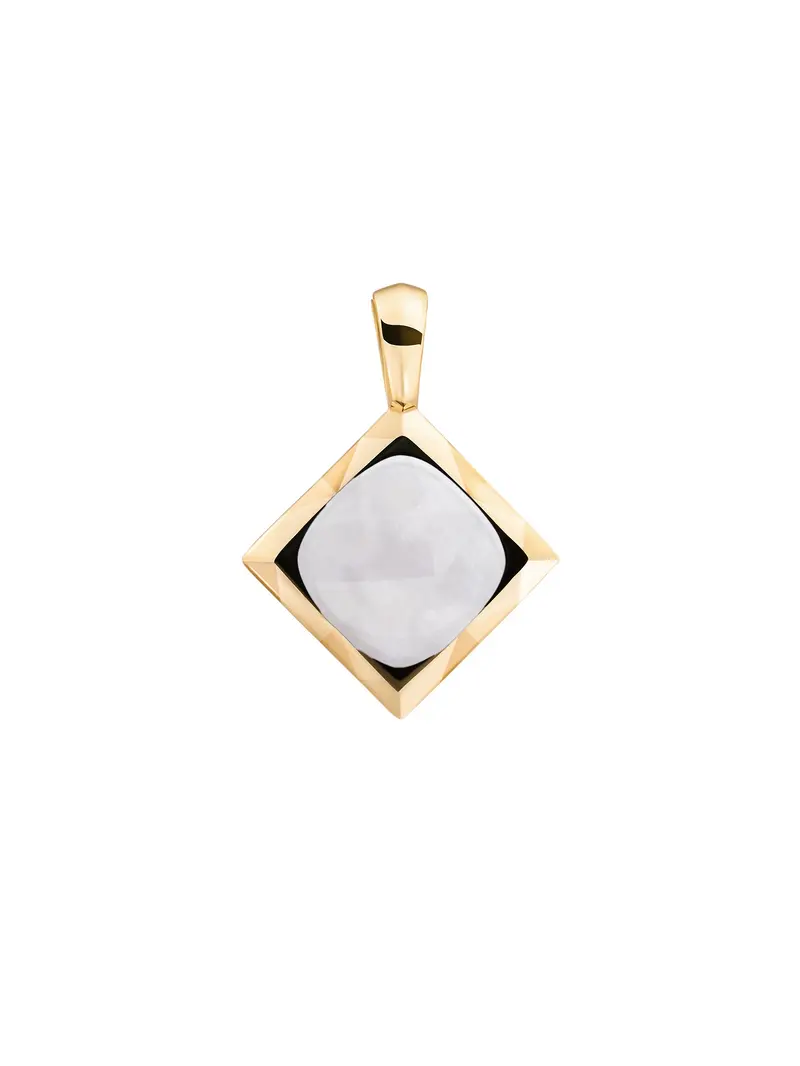 Cushion Cut Pendant Moonstone